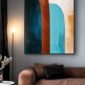 Tranquil Arches – Modern Minimalist Canvas