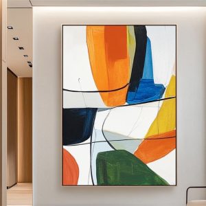 Rhythm in Color – Modern Abstract Canvas
