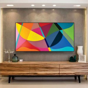 Rhythms of Color – Geometric Abstract